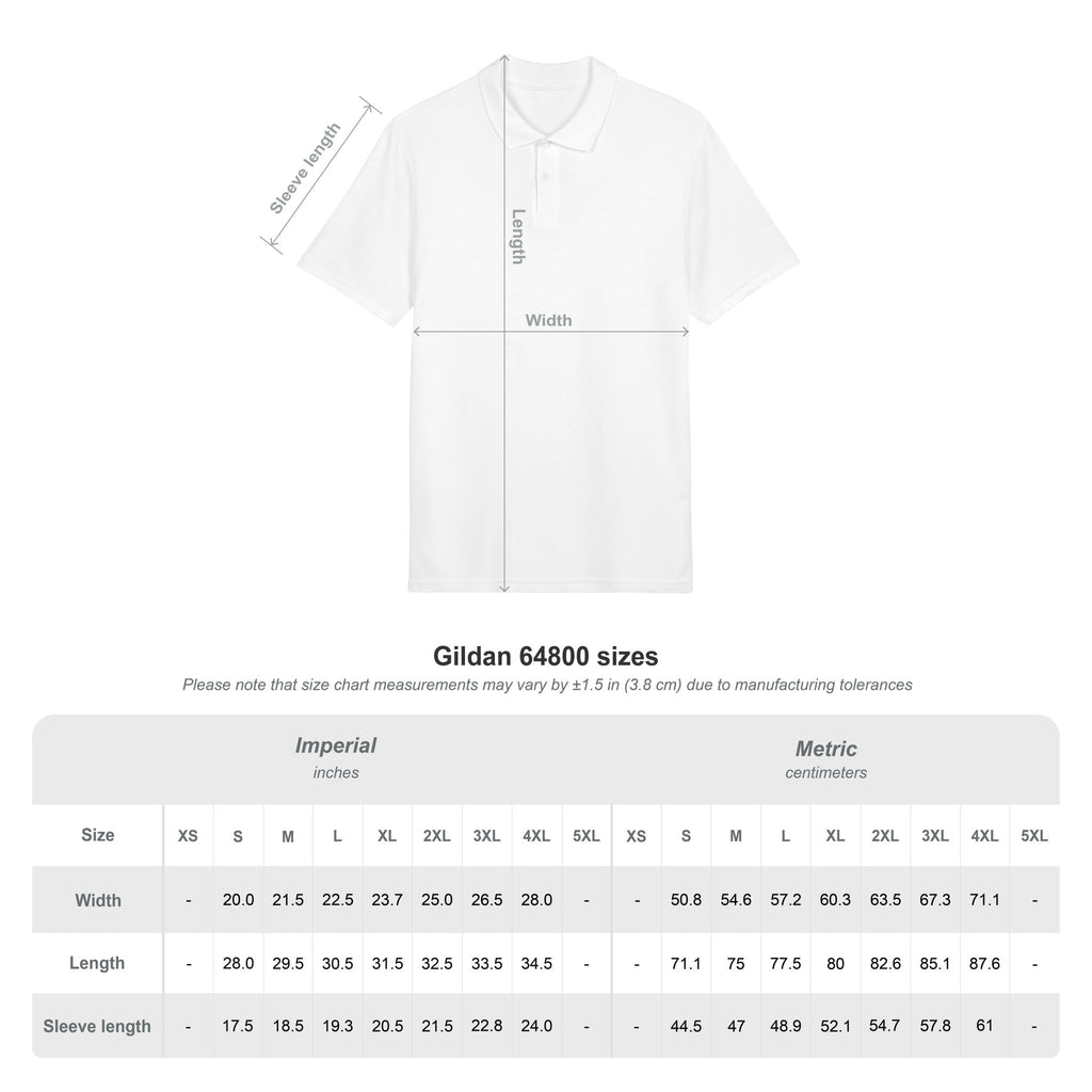 Unisex Pique Polo Shirt (Embroidery)