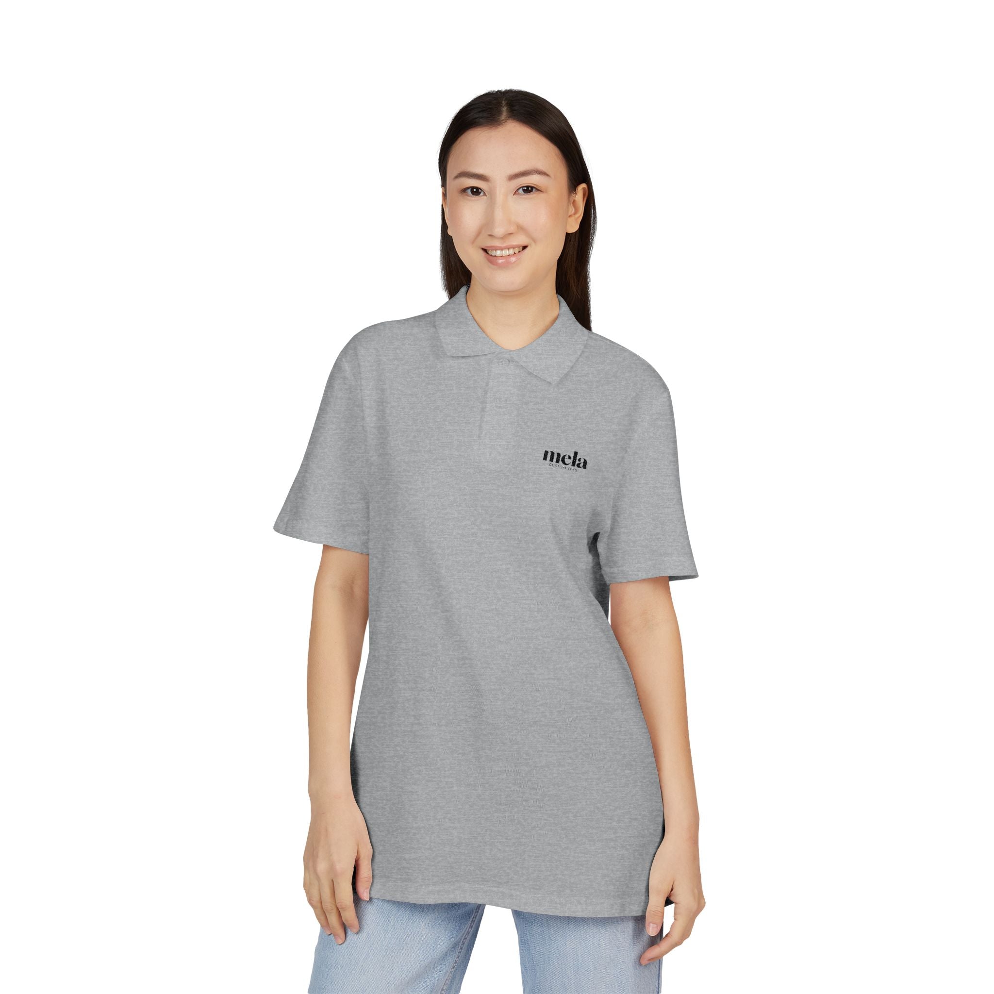 Unisex Pique Polo Shirt (Embroidery)